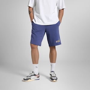 Love United Men's 10" Shorts, Blue Crystal, extralarge-IND